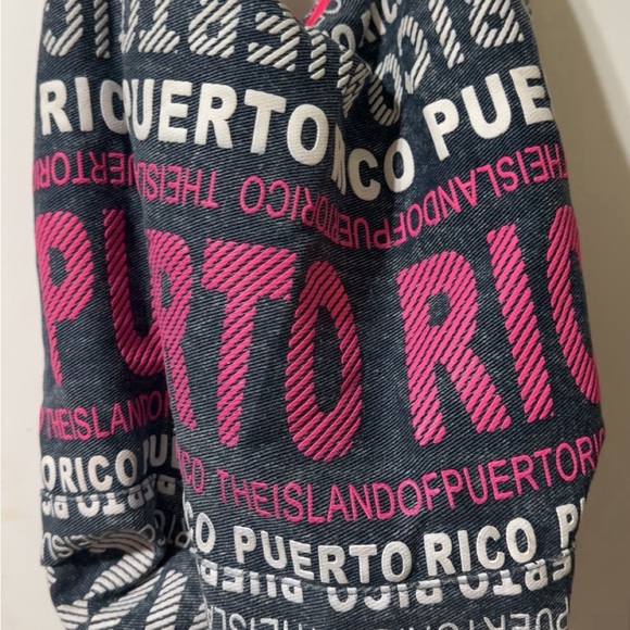 Robin Ruth Puerto Rico Large Canvas Hobo Bag - Picture 3 of 10